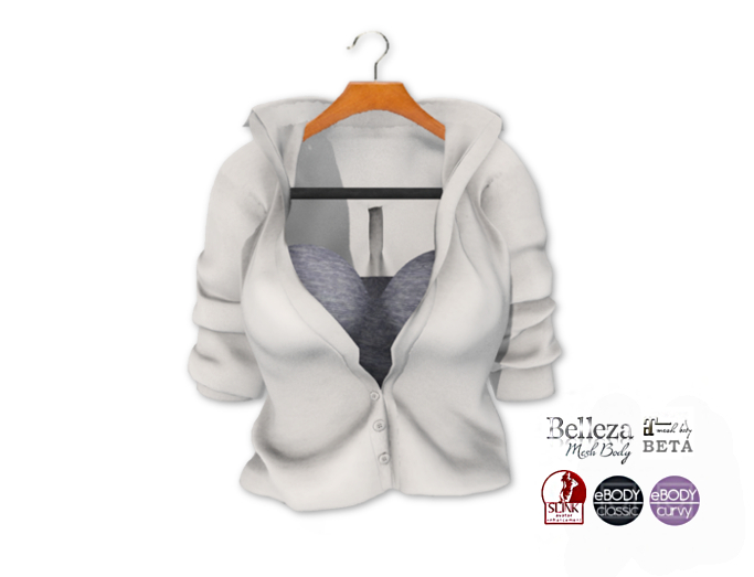 {amiable}Mesh Tube Top & Shirt Set-up01