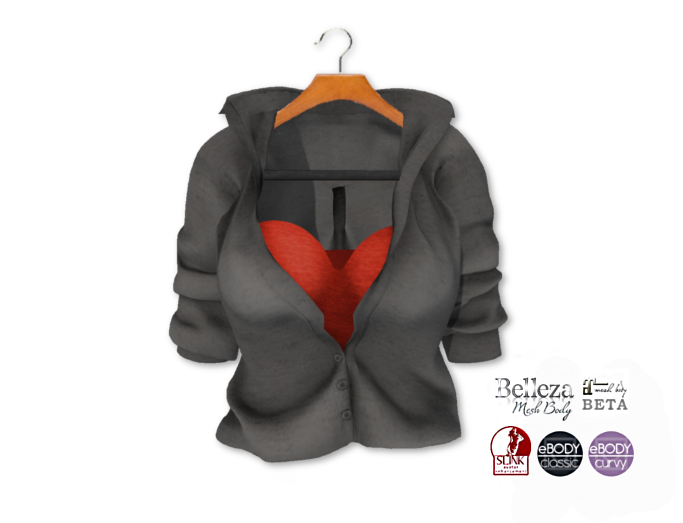 {amiable}Mesh Tube Top & Shirt Set-up08