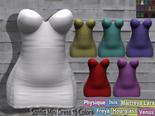 TF: Santia Mini Dress Venus Freya Lara Hourglass Isis Physique