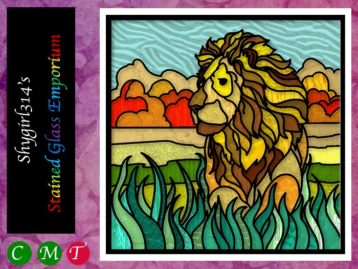 SGE128 Stained Glass Panel Box
