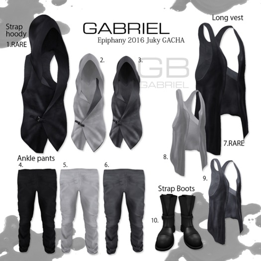 4.::GB::Ankle pants   / Black