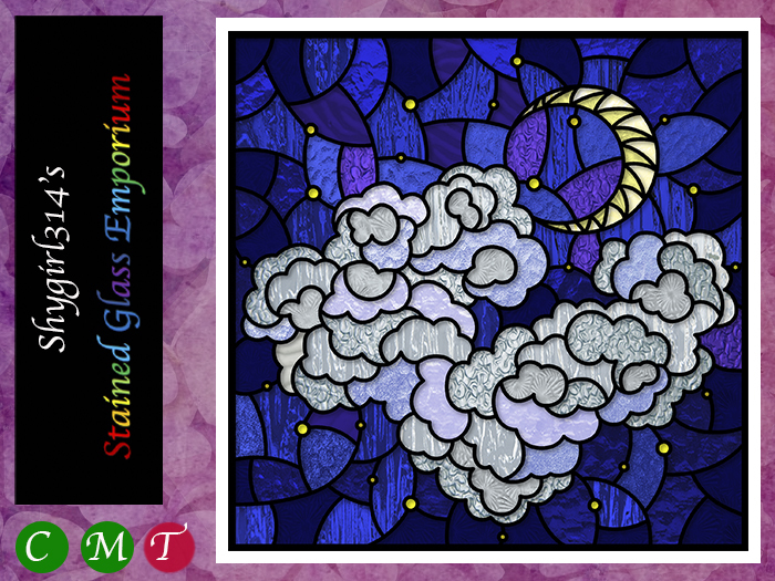 SGE154 Stained Glass Panel Box