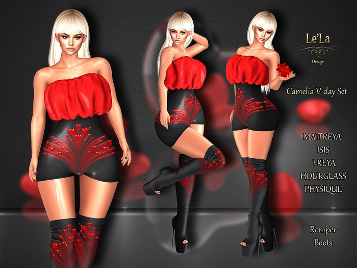 {Le'La} Camelia V-day Set ♥ V-day Promo ♥ 