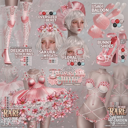 :moon amore: BlossomTime/  Secret Garden Lingerie - RARE