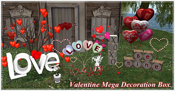 **BB** Valentine Mega Decoration Box