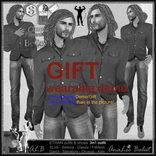ALB ETHAN outfit D/G - SLink Adin FitMesh Edus Belleza Onupup