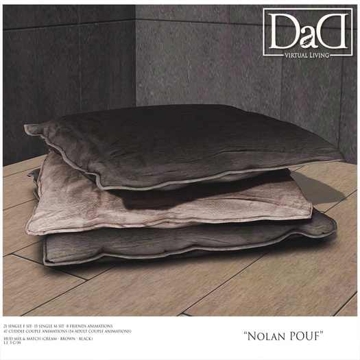 Nolan Pouf - PG