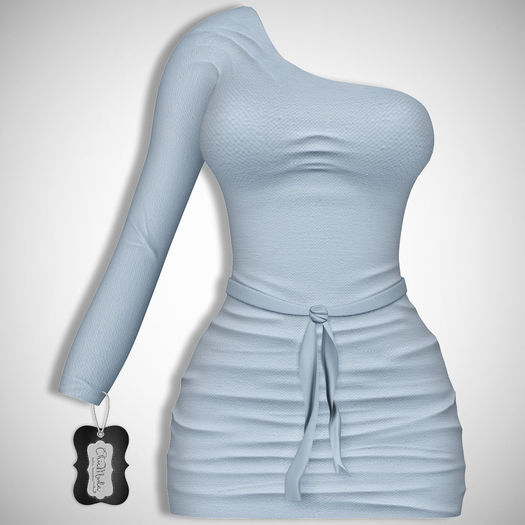 ChicModa // Viola Dress // BLUE