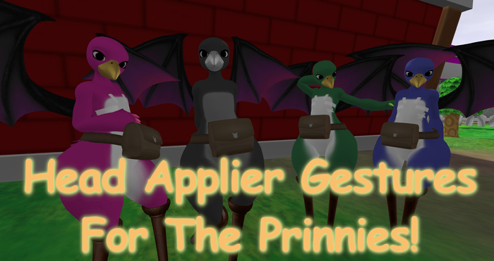 Prinnies Head Gestures