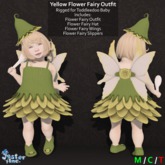 [Jester Inc.] Yellow Flower Fairy Outfit!