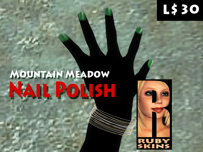 Mountain Meadow Nails by RUBY Skins