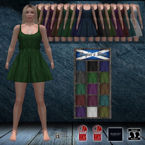 Shy Cinthia Dress Rough Fabric Change