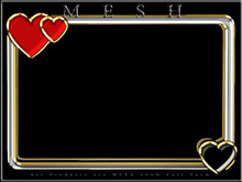 T-3D Creations [ Heart Frame ] Micro and Regular MESH - Full Perm
