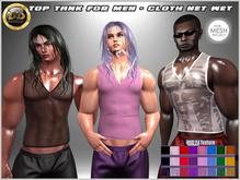 ☾ⅅⅅ☽ ◉ Top tank for Men - Cloth Net Wet TMP ◉