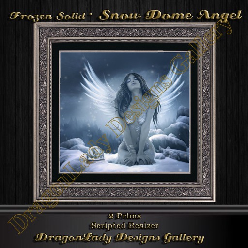 Frozen Solid - Snow Dome Angel