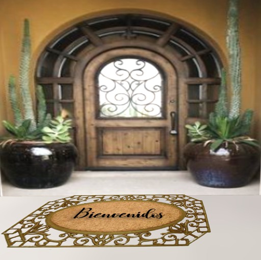 Bienvenidos Welcome Mat