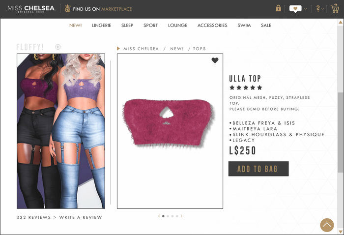 .miss chelsea. Ulla Top Magenta