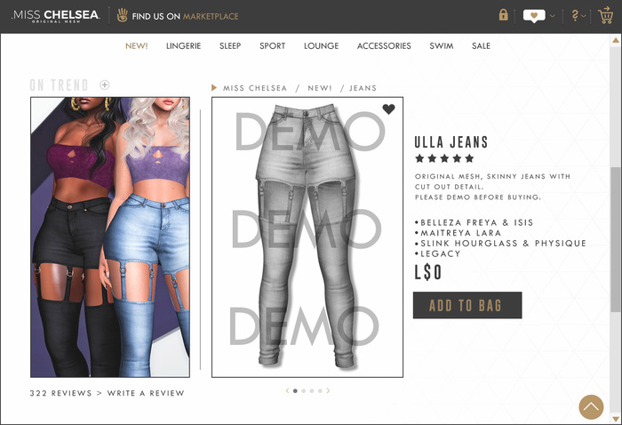 .miss chelsea. DEMO Ulla Jeans