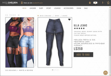 .miss chelsea. Ulla Jeans Dark Blue