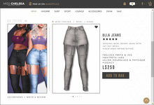 .miss chelsea. Ulla Jeans Grey