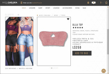 .miss chelsea. Ulla Top Pink