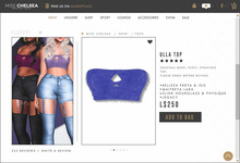 .miss chelsea. Ulla Top Royal