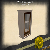 Wall cabinet(cream)BOX[Meqara Designs]