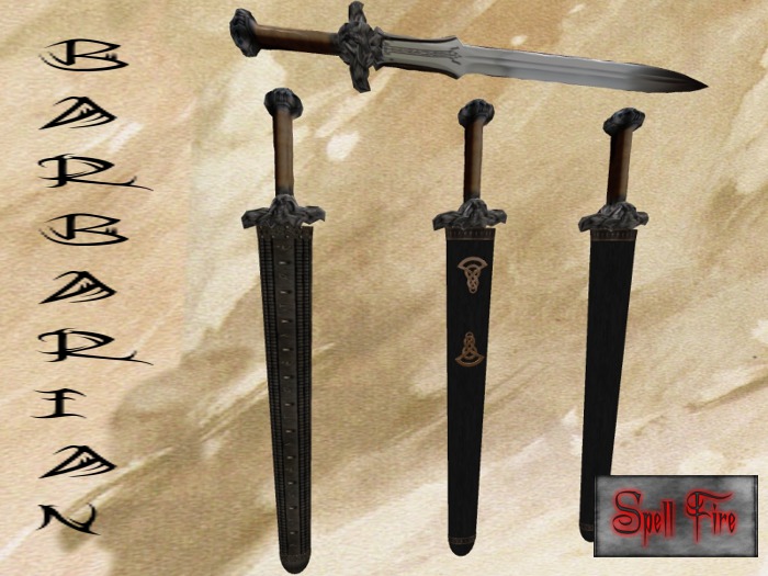 Barbarian 2h 3sheath styles