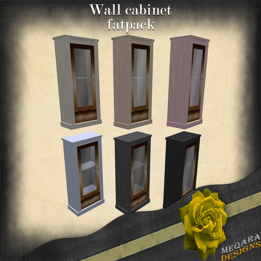 Wall cabinet(fatpack)BOX[Meqara Designs]