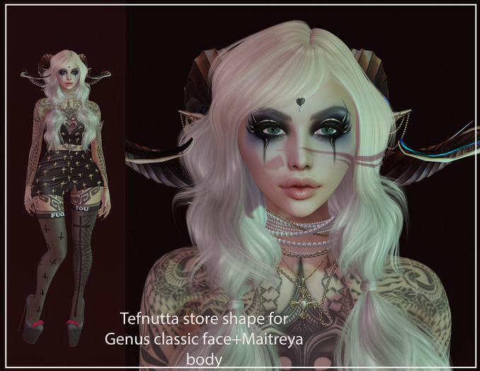 Tefnutta store shape genus classic face+lara