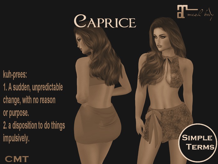 Caprice - Skirt/Top - DEMO