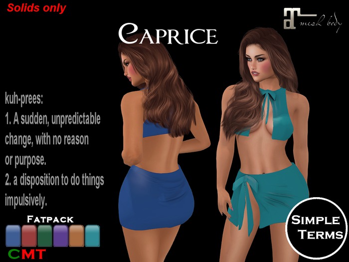 Caprice - Skirts/Tops - Solids FatPack