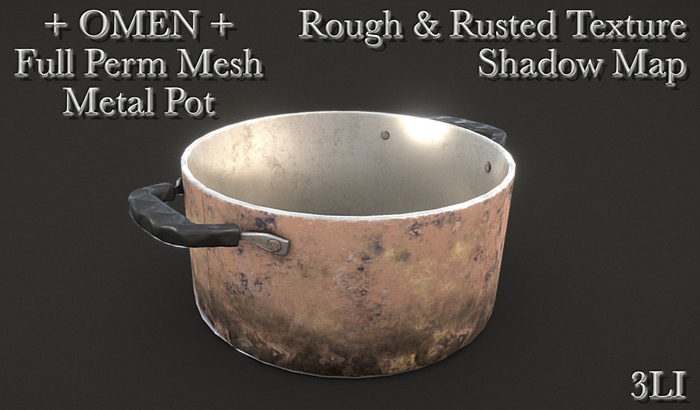 + OMEN + Metal Pot - Full Perm Mesh [ADD]