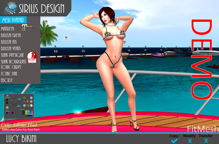 Sirius Design Lucy Bikini Boxed==DEMO==