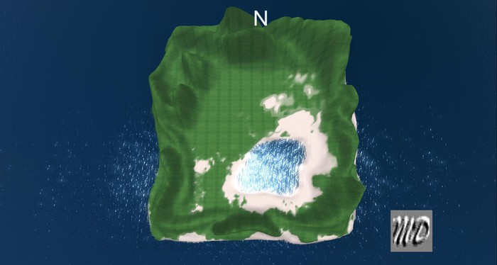 RAW Terrain File  " Mountain & Valley "
