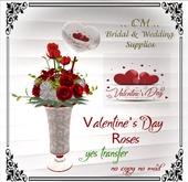 ..CM..Valentine's Day Roses