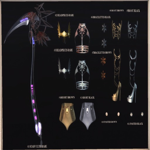 HUNTRESS GACHA ISIS komplett