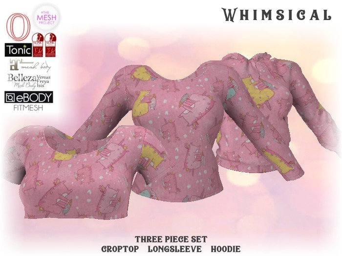 [Whimsical] Girl's Mesh Tops - Icecream Unicorn