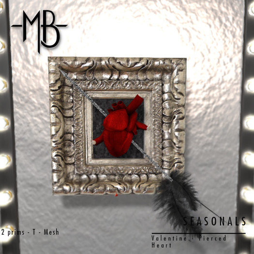 -MB- BOX SEASONALS - VALENTINE - Pierced Heart