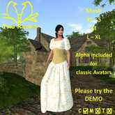 Victorian Dress Asian Dragon