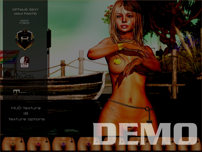 DEMO OR SEXY MAUI PANTIE (wear me)