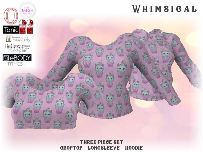 [Whimsical] Girl's Mesh Tops - Icecream Shake
