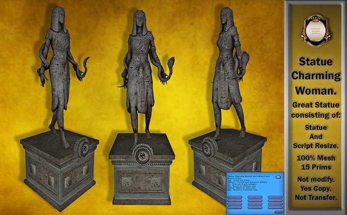 Statue Charming Woman