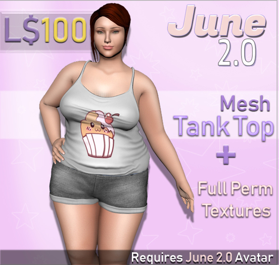 June 2.0 Tank top - Cupocake