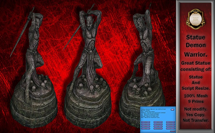Statue Demon Warrior