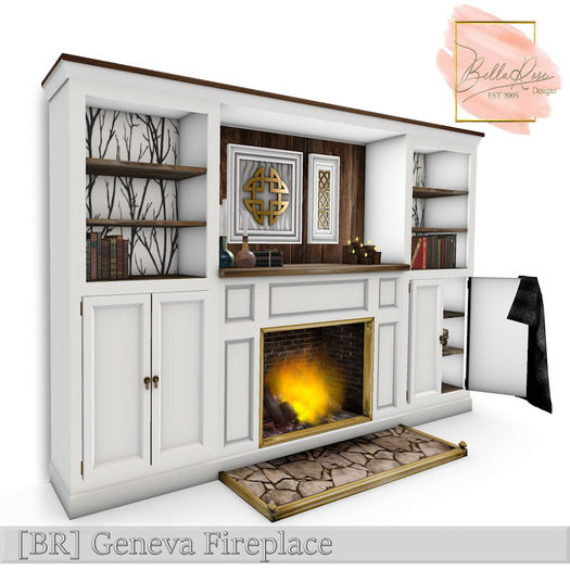[BR] Geneva Fireplace