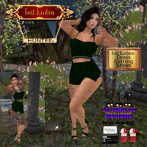 ~SWD~ Tail Kickin' Outfit *Hunter
