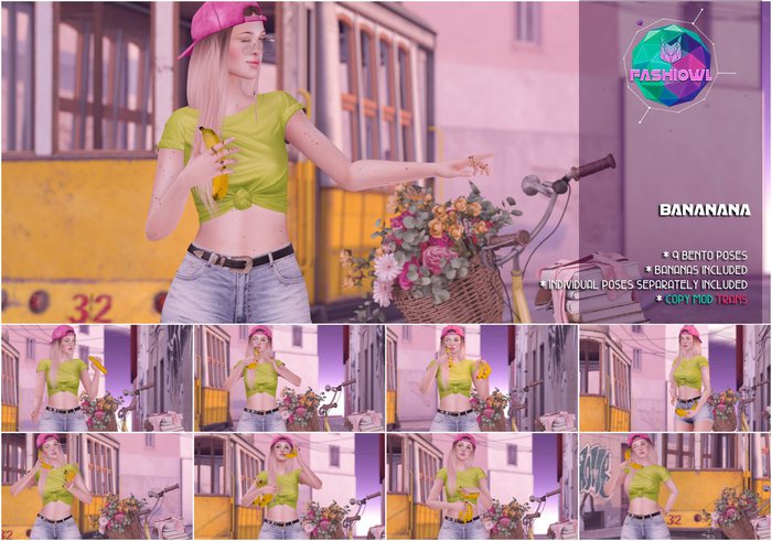 Fashiowl - Bananana - Box (Wear to Unpack)