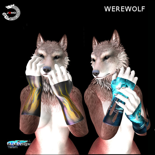 Second Life Marketplace JOMO ZIGGY BENTO GLOVES WEREWOLF