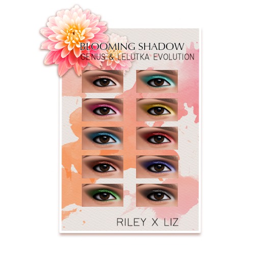 LMWB-RXL Blooming Eye Shadow  (Genus & Lelutka)